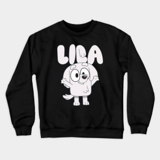 Lila is a young maltese Crewneck Sweatshirt